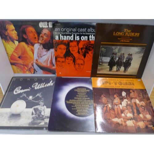 699 - 18 LPs including rock, blues, reggae, Neil Young, Stephen Stills, Donovan, Lighthouse, Joe Cocker, B... 