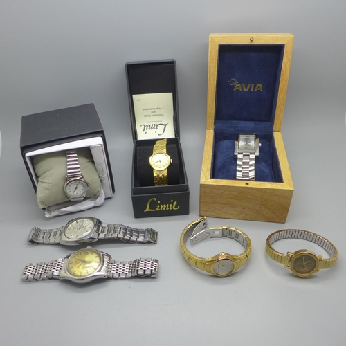 933 - Wristwatches including Seiko 5 and Certina