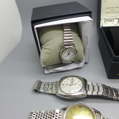 933 - Wristwatches including Seiko 5 and Certina