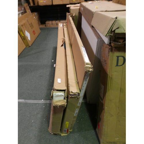 3087 - A white Cirencester 2-door sliding wardrobe (boxed 3 of 3) * this lot is subject to VAT