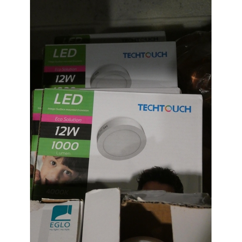 3130 - A small quantity of wall/ceiling mounted lighting * this lot is subject to VAT