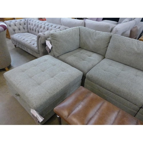 1301 - Tisdale Six Piece Fabric Modular Sectional Sofa, original RRP £1916.66 + VAT (4079-2) * This lot is ... 