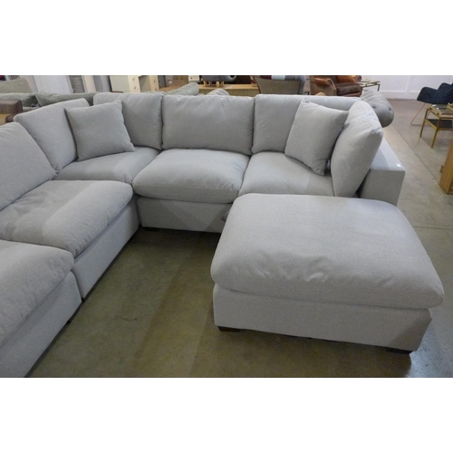 1302 - Lowell Eight Piece Sectional Sofa, original RRP £2416.66 + VAT (4079-4) * This lot is subject to VAT