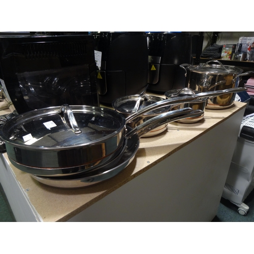 3047 - Kirkland Signature Stainless Steel Cookware, original RRP £164.99 + VAT (243-604) * This lot is subj... 