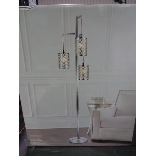 3065 - Gisele 3 Arm Floor Lamp (243-592) * This lot is subject to VAT