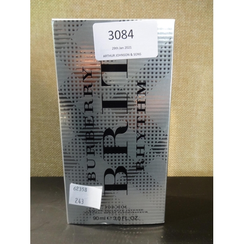 3084 - Burberry Brit Rhythm Intense for Him(243-409) * This lot is subject to VAT