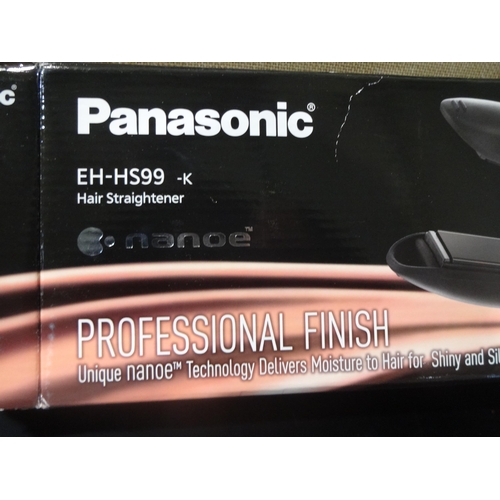 3093 - Panasonic Nanoe Rose Gold Straighteners (243-109) * This lot is subject to VAT