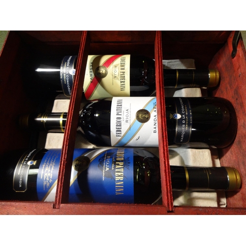 3096 - Rioja Gift Chest (6 x 75cl)   (243-20) * This lot is subject to VAT