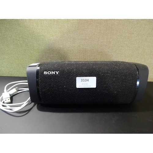 3104 - Sony Wireless Speaker (model:- XB33.CE7) (243-266) * This lot is subject to VAT