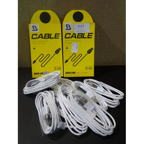 3113 - 10 USB cables