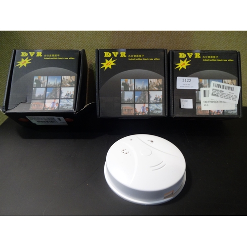 3122 - 3 Fivesky wi-fi hidden spy cams - 1080p