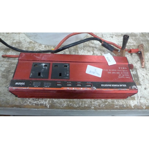 2075 - 12v, 5000w Solar power inverter