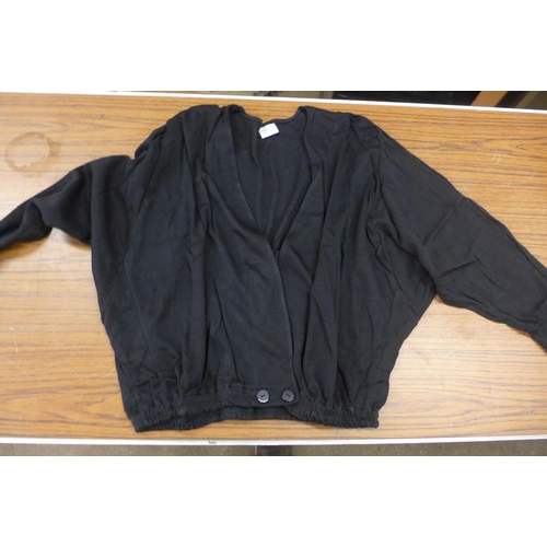 2099 - 20 Bomber cardigans, black size 10, 12 & 14