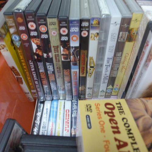 2115 - Box of DVD films including box sets