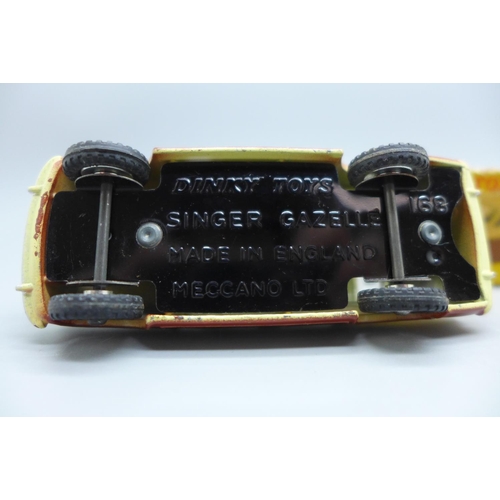 680 - A Dinky Toys 168 Singer Gazelle, boxed