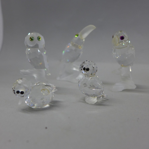 706 - Swarovski crystal, South Sea, Way Up in The Trees and Beauties of The Lake, (Beauties of The Lake no... 