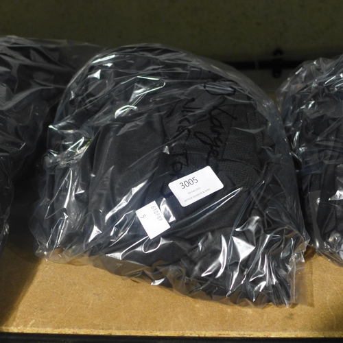 3005 - 10 Black lady's Nike Dri-Fit tops, size L * this lot is subject to VAT