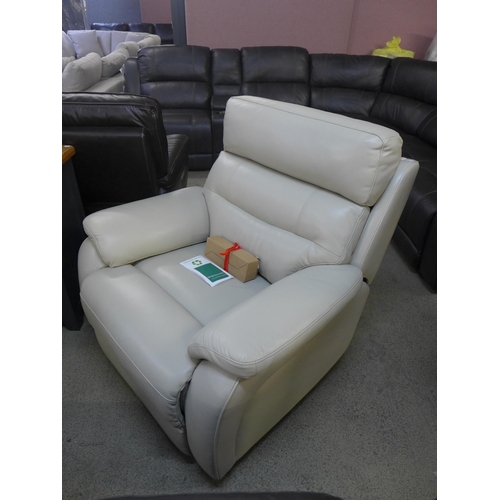 1335 - A fletcher light grey power recliner  , Original RRP £608.33 + vat(4082-12)* This lot is subject to ... 