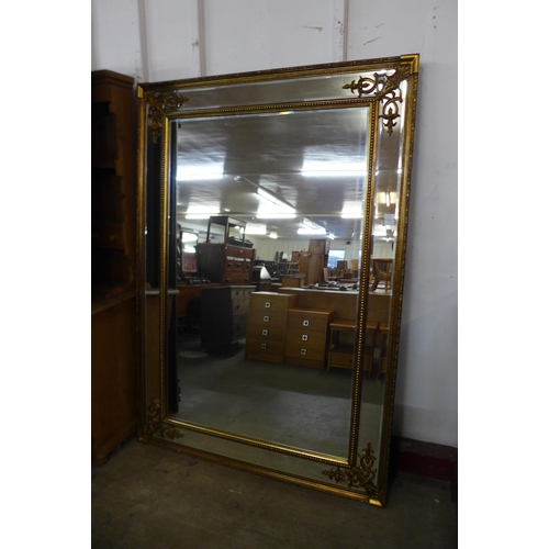 37 - A large French style gilt framed mirror, 192cms h
 (M24W228)   #