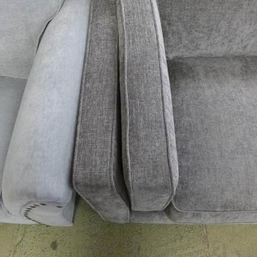 1413 - A Fossil Grey Fabric loveseat