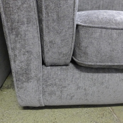 1413 - A Fossil Grey Fabric loveseat