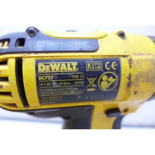 2002 - DeWalt cordless drill, charger & battery