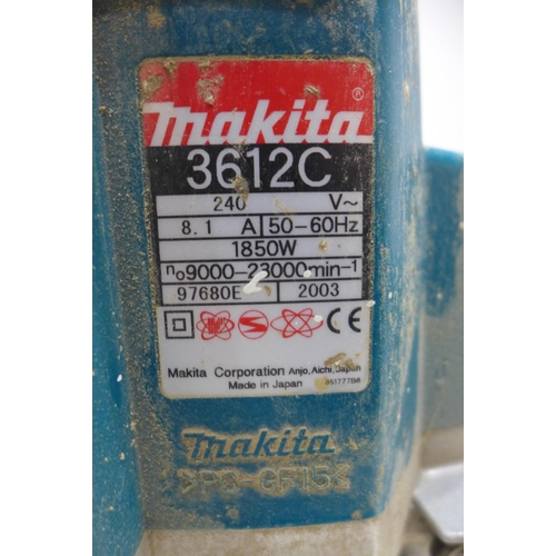 2015 - Makita 3612C 240v router