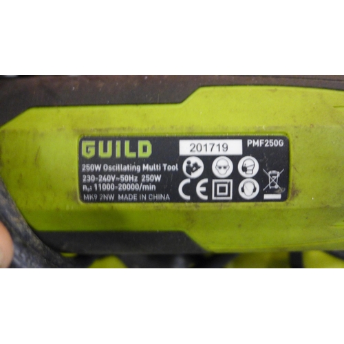 2040 - Guild 500w all purpose saw - boxed - W with Guild multi tool