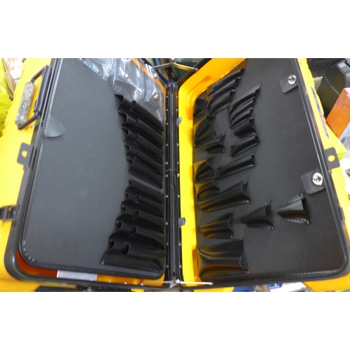 2050 - Large mobile service engineer's toolbox - yellow