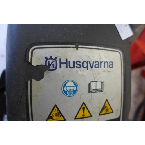 2081 - Husqvarna petrol stonecutting saw