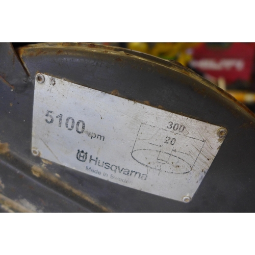 2081 - Husqvarna petrol stonecutting saw