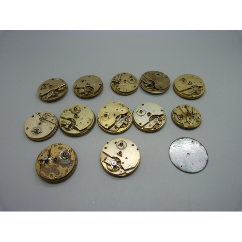 1083 - Pocket watch movements