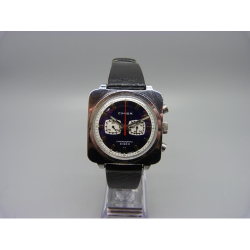 1116 - A Cimier Eiger chronograph wristwatch