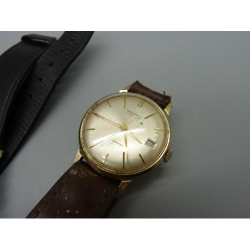 1122 - Five gentleman's wristwatches including Sekonda and Ingersoll