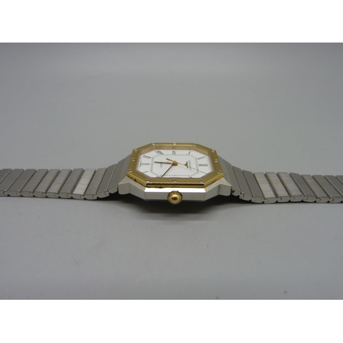 1126 - A Longines quartz wristwatch, with box