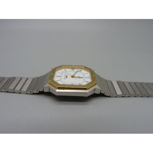 1126 - A Longines quartz wristwatch, with box