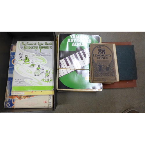 1151 - A collection of sheet music **PLEASE NOTE THIS LOT IS NOT ELIGIBLE FOR POSTING AND PACKING**