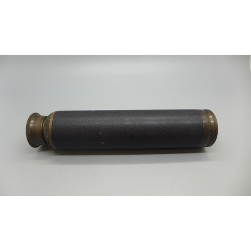 630 - A J.T. Coppock (Leeds) four draw telescope