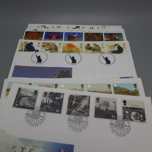 709 - A collection of 160 first day covers