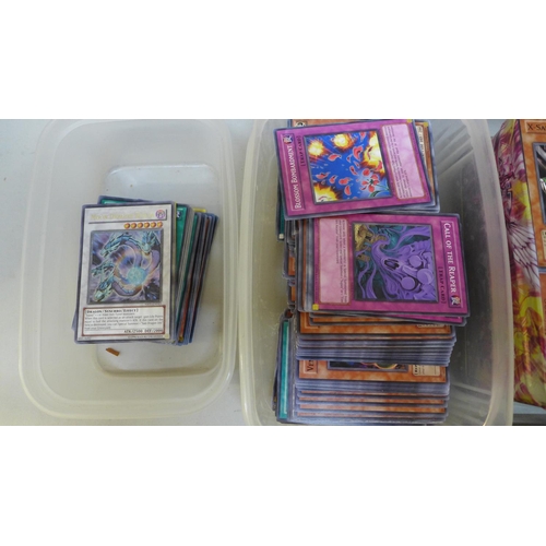 724 - A box of Yu-Gi-Oh trading cards