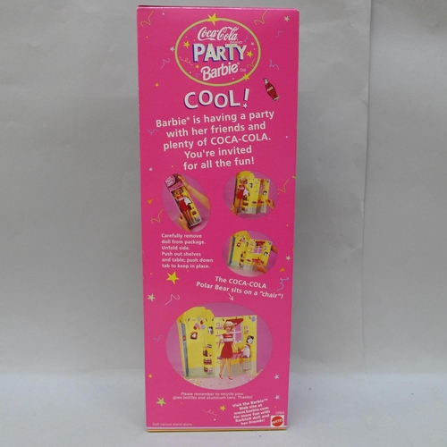 765 - A Barbie Special Edition 'Coca'Cola Party' with Coca-Cola bear, boxed