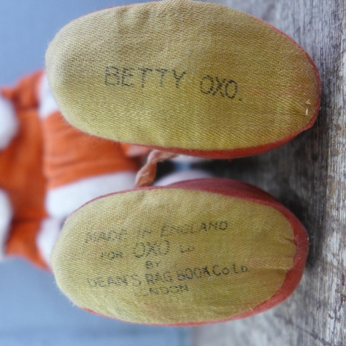 834 - A Deans Betty Oxo doll, 44cm