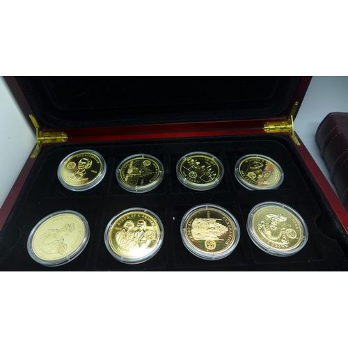 942 - The London Mint Royal House of Windsor coin collection, cased