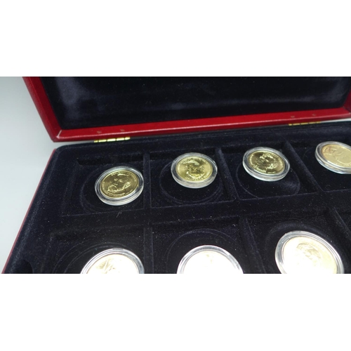 942 - The London Mint Royal House of Windsor coin collection, cased