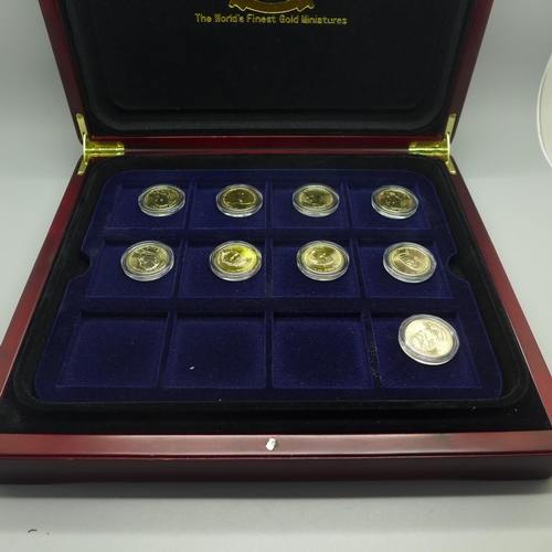 942 - The London Mint Royal House of Windsor coin collection, cased