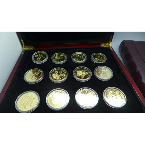 942 - The London Mint Royal House of Windsor coin collection, cased