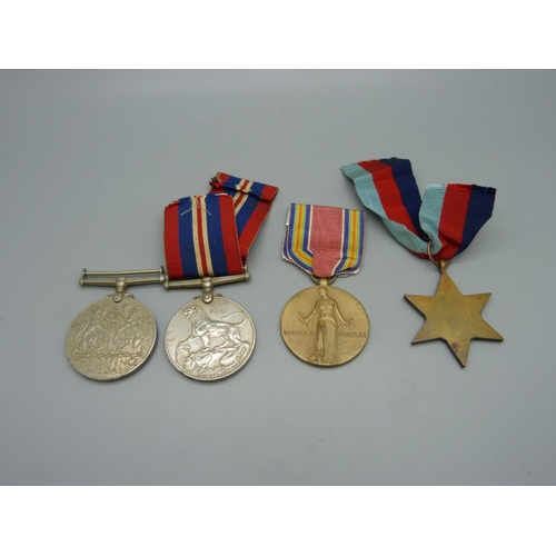 997 - Four medals including USA 1941-1945