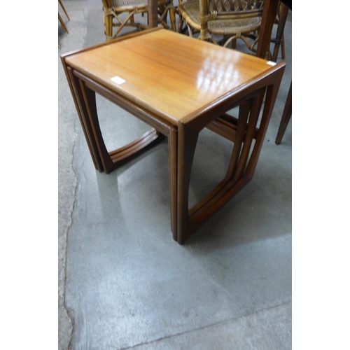 101 - A G-Plan Quadrille teak nest of tables