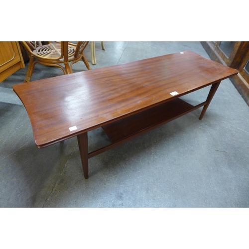 103 - A Fyne Ladye teak coffee table, designed by Richard Hornby