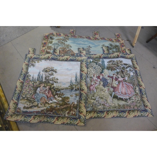 308 - Three French tapestries